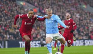 Man City recibe a Arsenal en el último choque directo de los tres grandes de la Premier