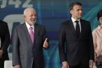 Lula y Macron, unidos en su defensa de la Amazonía pero enfrentados sobre el acuerdo UE-Mercosur Lula y Macron, unidos en su defensa de la Amazonía pero enfrentados sobre el acuerdo UE-Mercosur