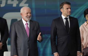 Lula y Macron, unidos en su defensa de la Amazonía pero enfrentados sobre el acuerdo UE-Mercosur
