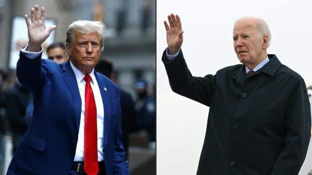 Biden y Trump coincidirán en Nueva York este jueves