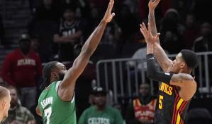 Murray anota 44 puntos y atina tiro ganador en la prórroga; Hawks superan a Celtics