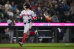 ONeill establece récord en juegos inaugurales; Medias Rojas se imponen 6-4 a Marineros ONeill establece récord en juegos inaugurales; Medias Rojas se imponen 6-4 a Marineros