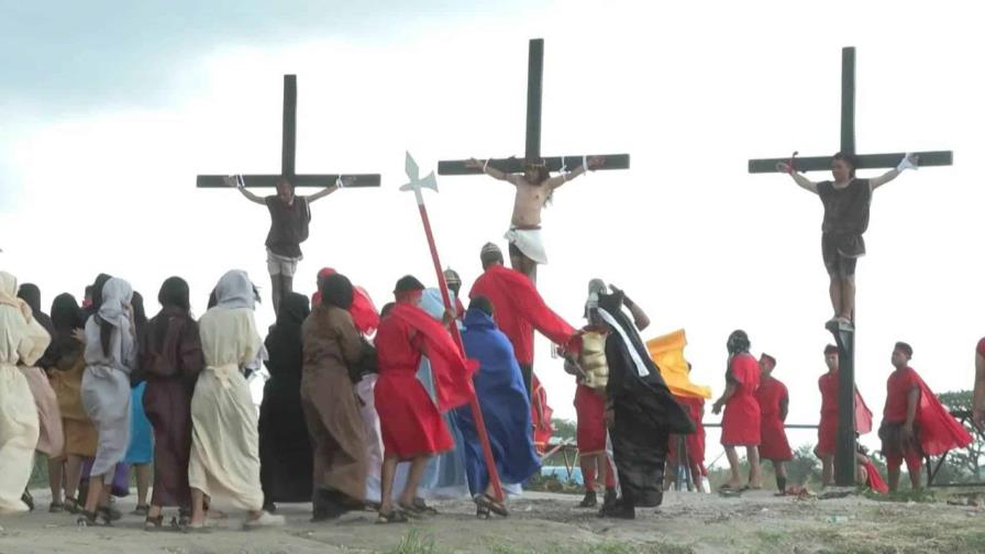 Crucifixiones y flagelaciones en Filipinas para Viernes Santo