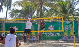 Inicia torneo Voleibol Playero Semana Santa 2024 en Cabarete