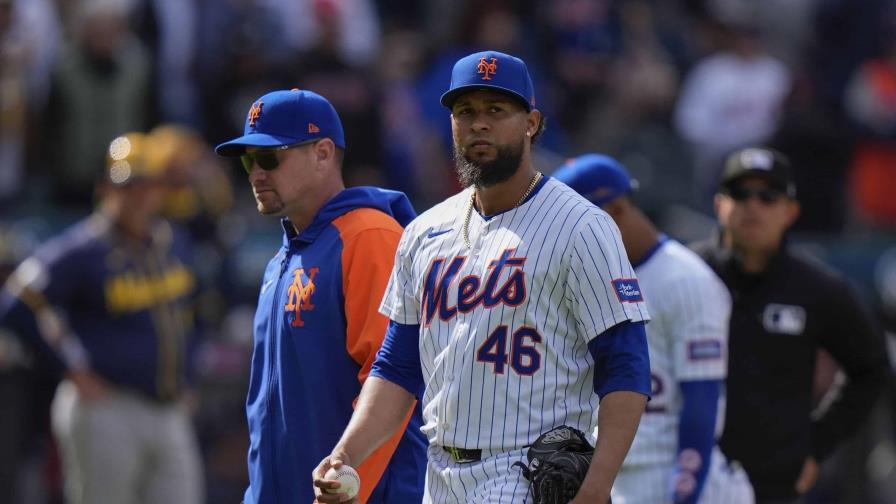 VIDEO|Expulsan al lanzador dominicano Yohan Ramírez, de los Mets, por tirarle pegado a Rhys Hoskins