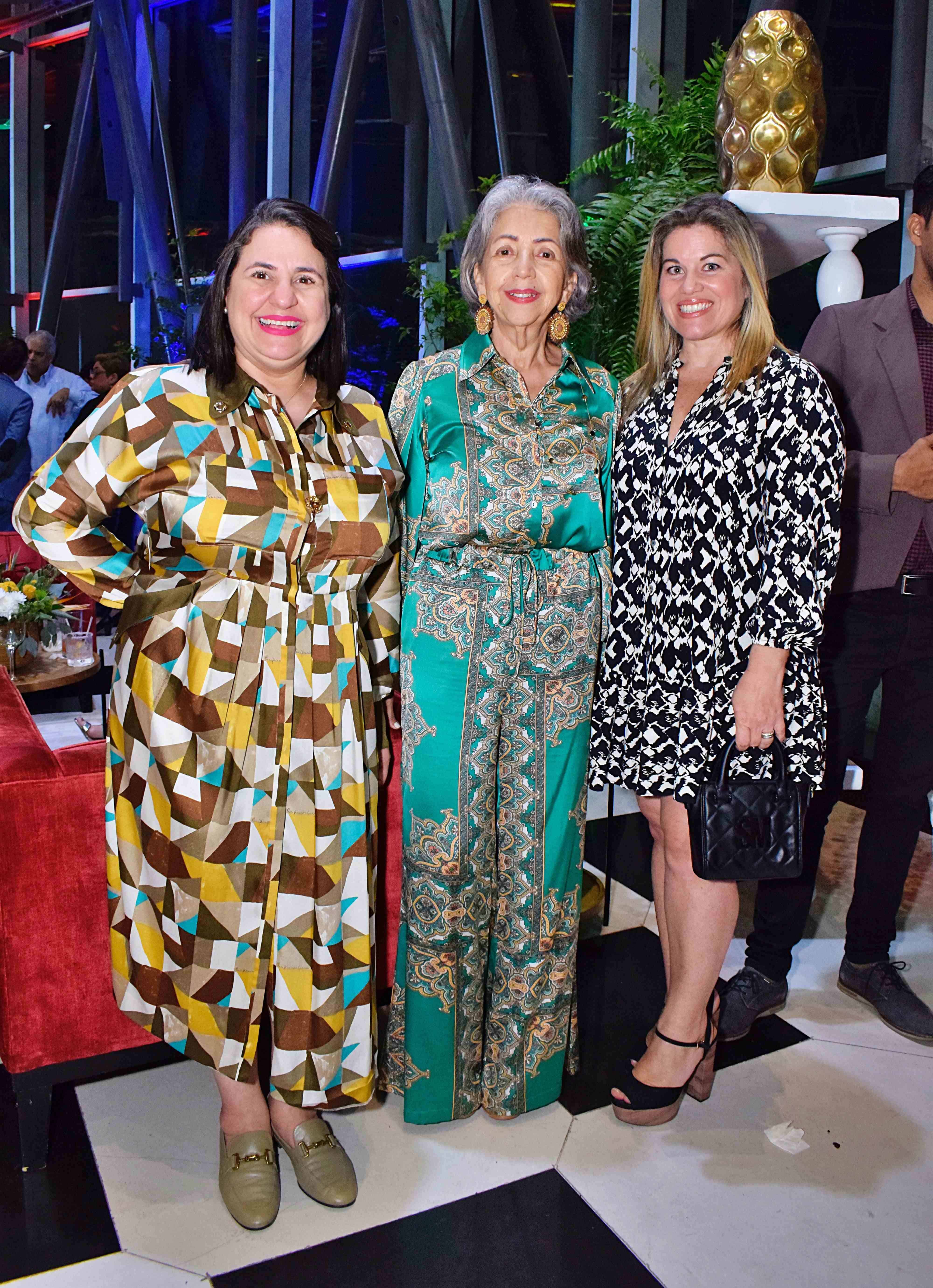 Nydia Alegría, Mirta Sánchez y Ana Laura Morales.