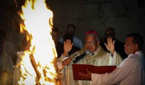 Iglesias de la Zona Colonial celebran Vigilia Pascual más temprano de lo tradicional