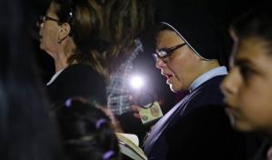 Desde Gaza a Jerusal&eacute;n, los cristianos palestinos celebran una Pascua sombr&iacute;a marcada por la guerra