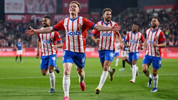 Girona sigue cerca de la cima en España gracias al gol del uruguayo Stuani