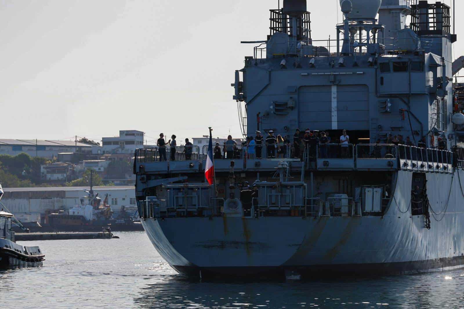 Evacuación de franceses en Haití.