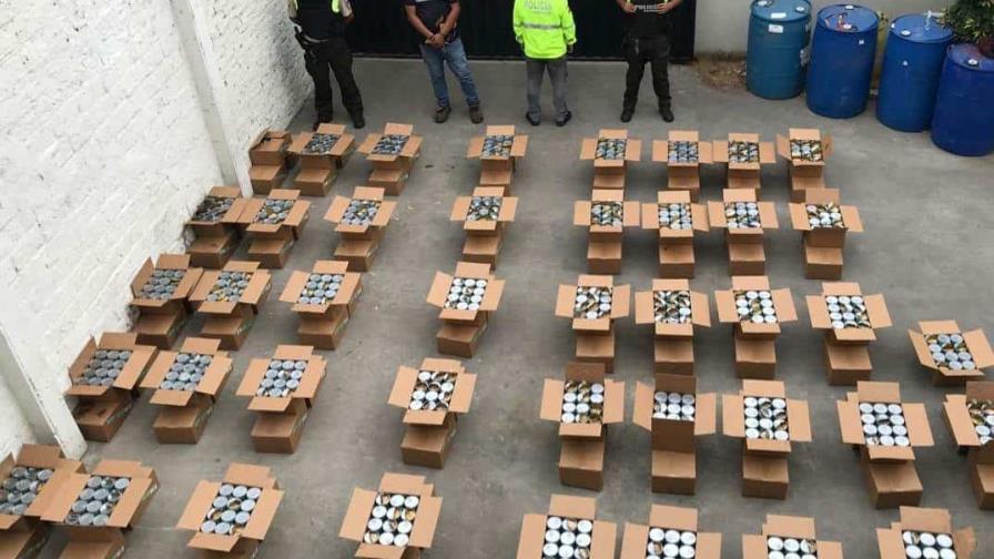 Decomisan más de 1,5 toneladas de cocaína en Ecuador