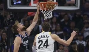 Con un gran 3er cuarto de Harrison Barnes, Kings superan al Jazz