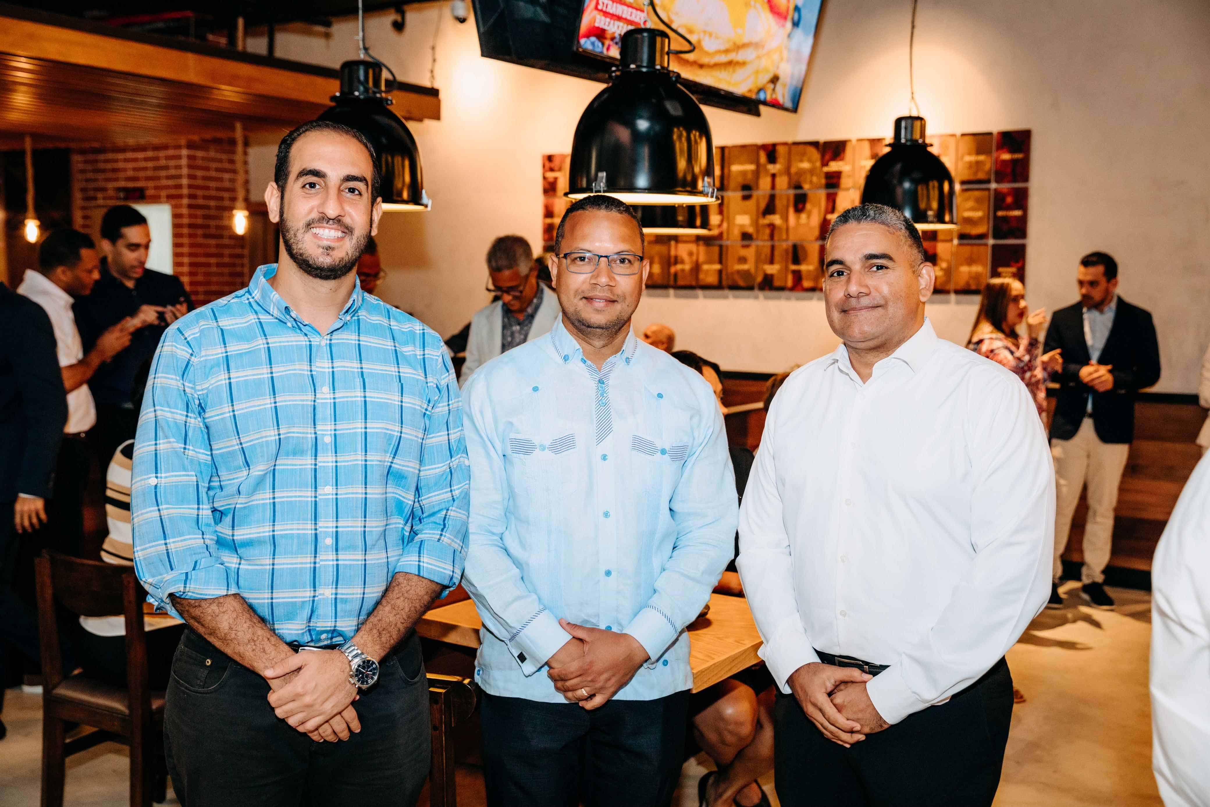 Jorge Saade Kareth, Eliezer Ortíz y Pedro Ramírez.