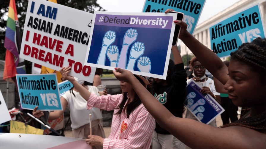 Fin de discriminación positiva en campus de EEUU en medio de guerra cultural