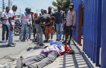 Se registra tiroteo en las inmediaciones del Palacio Nacional de Haití