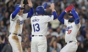 Freddie Freeman y Teóscar Hernández impulsan a Dodgers 8-3 sobre Gigantes