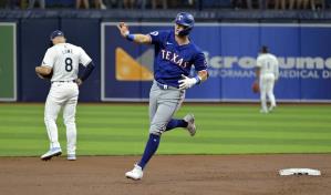 Rangers confirman que Josh Jung sufrió una fractura en la muñeca y se perderá un tiempo