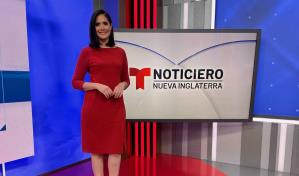 Carmen Martínez, presentadora principal de Telemundo Boston