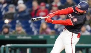 Luis García disparó tres dobles, marca en los Nacionales