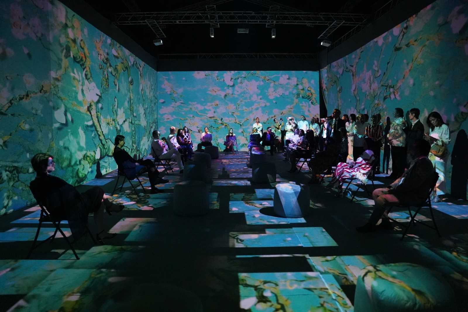 El espacio inmersivo de Van Gogh.