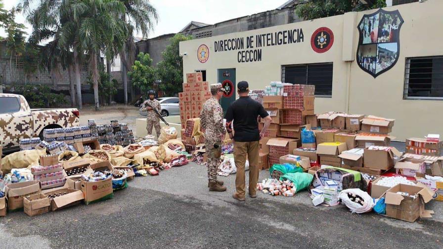 Cesfront decomisa miles de medicamentos y otras mercancías irregulares en la frontera