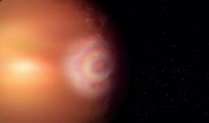Detectan una gloria en un exoplaneta, un fenómeno similar al arcoíris