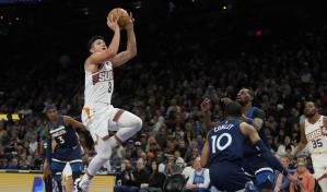 Suns anotan los 1ros 15 puntos y derrotan a Timberwolves
