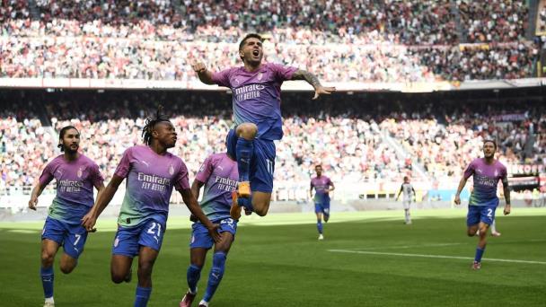 Pulisic llega a 10 goles y encamina el triunfo del AC Milan ante el Lecce