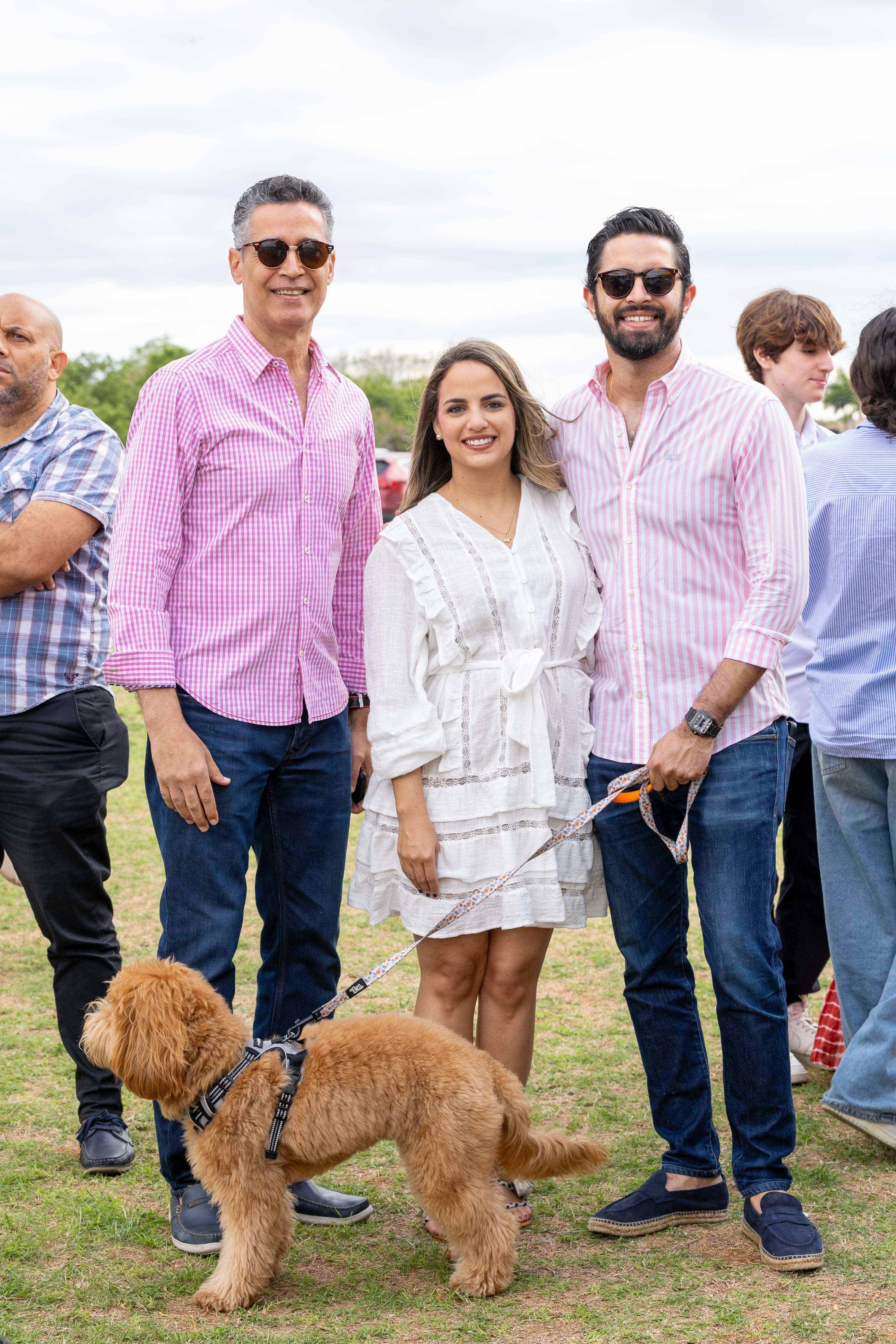 Andres Pichardo, Daniela Azar y Armando Pichardo.