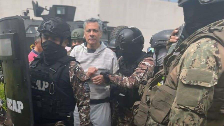 Exvicepresidente de Ecuador Jorge Glas está en huelga de hambre en la cárcel, dice abogada