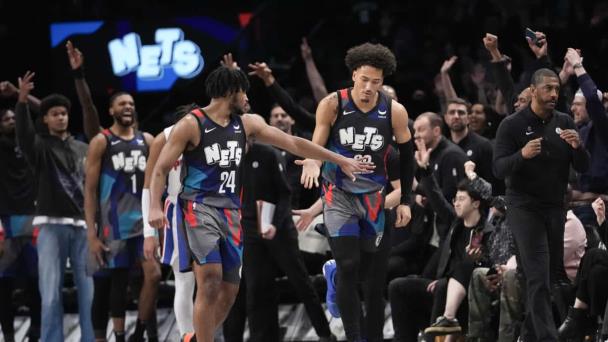 Nets remontan para imponerse a Pistons respaldados por 32 puntos de Thomas