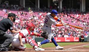 Lindor despierta al bate y Mets derrotan 3-1 a Rojos