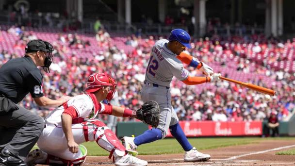 Lindor despierta al bate y Mets derrotan 3-1 a Rojos