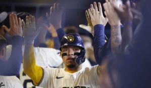 Willy Adames y William Contreras disparan jonr&oacute;n cada uno para guiar a Cerveceros ante Marineros