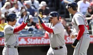 VIDEO|Devers jonronea y Medias Rojas derrotan 12-2 a Angelinos; San&oacute; lanza un tercio de entrada