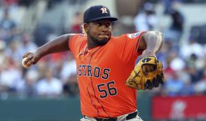 Blanco lanza seis entradas con un imparable tras su sin hit, en triunfo 3-1 de Astros sobre Rangers