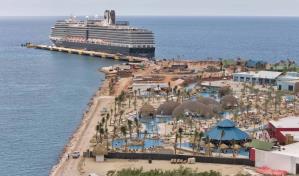 La llegada del segundo crucero a Pedernales con casi 2,000 turistas: “Es un día histórico”