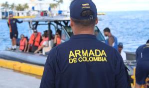 La Armada colombiana rescata 19 migrantes, entre ellos seis menores, en isla de San Andrés