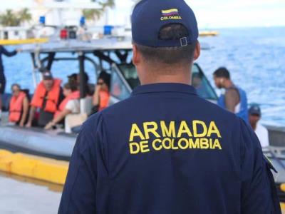 Rescate de migrantes en San Andrés por Armada de Colombia