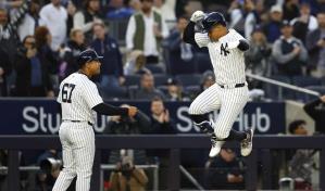 Dominicano Soto y Volpe pegan jonrones de tres carreras en victoria de Yankees sobre Marlins