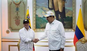 Nicolás Maduro y Gustavo Petro se reúnen en Caracas por quinta vez en los últimos dos años