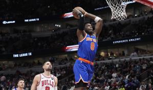 Jalen Brunson firma su 2do duelo seguido de al menos 40 puntos en victoria de Knicks ante Bulls