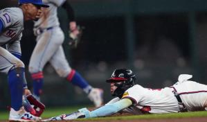 Acu&ntilde;a remolca 3 carreras; Bravos superan a Mets