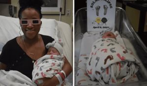 Mujer en Texas da a luz a su bebé durante el eclipse solar, la nombró Sol