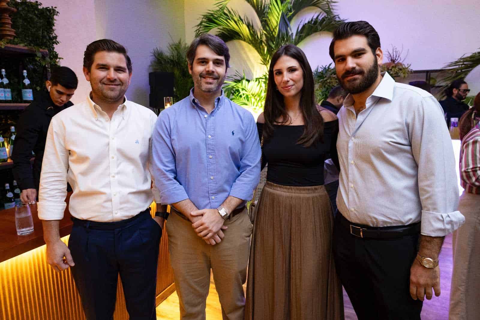 Joan González, Vicente soto, Rebeca del Pino y Luis mikael Prida.