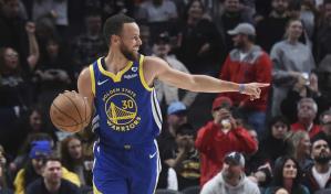 Stephen Curry suma 22 puntos; Warriors remontan y vencen a Blazers