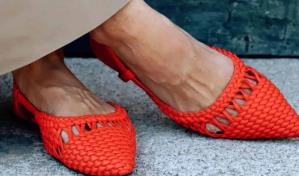 Con los pies al aire, el calzado respira