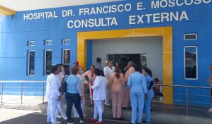 Enfermeras del Moscoso Puello realizaron un piquete durante tres horas