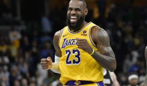 LeBron aporta 37 puntos, Davis añade 36 y Lakers vencen a Grizzlies, 123-120