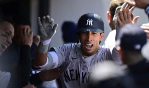 Con jonr&oacute;n de Cabrera, Yankees se lleva el primer juego de la doble cartelera ante Guardianes